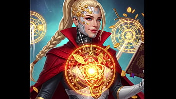 Animated ai android alita