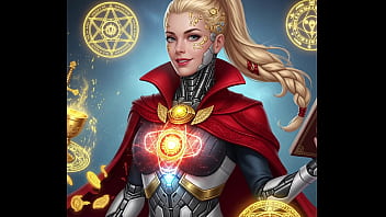 Animated ai android alita