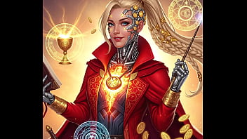 Animated ai android alita