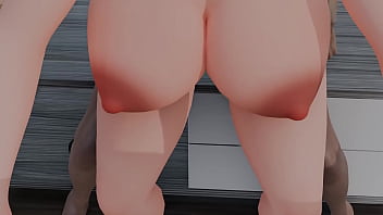 Best friends having hot sex in the living room while no one's home