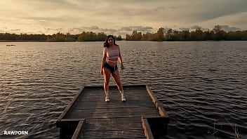 Linda del sol goes into the nature and fucks a big cock in her pussy and ass with pee Linda del sol goes into the nature and fucks a big cock in her pussy and ass with pee