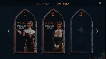 During prayer a nun was fucked by a barbarian 3d hentai game animation