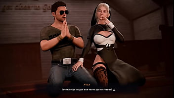 During prayer a nun was fucked by a barbarian 3d hentai game animation