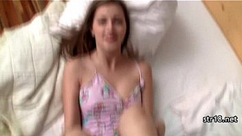 Hot teen is horny ass hell