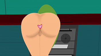 Porno animated cooking show