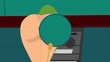 Porno animated cooking show