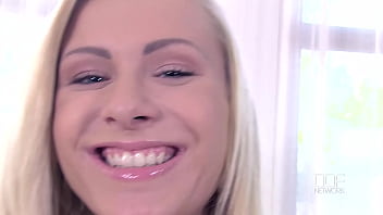 Czech newcomer shares shaved pussy and inviting asshole