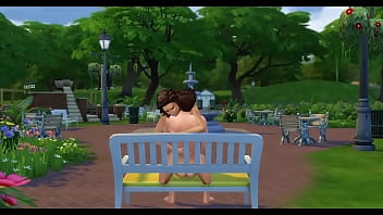 Zendaya and tom holland have sex in a public park while people watch she rides him hard