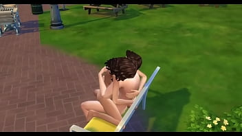 Zendaya and tom holland have sex in a public park while people watch she rides him hard