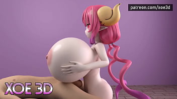 Dragon girl with massive tits ilulu loves tittyfucking