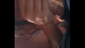 Big cock gets blown outdoors