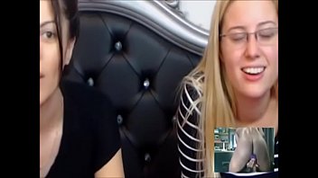 Humiliated by blonde and brunette