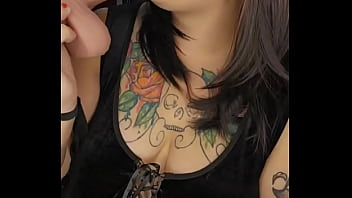 Lipstick marks and sloppy deepthroat