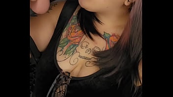 Lipstick marks and sloppy deepthroat