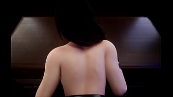 Big tits tifa get fuck on desk