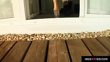 Alma delux gets her ass drilled gonzo style in anal scene