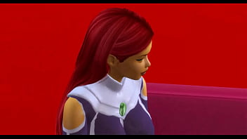 Dc superheroes hentai with raven and starfire