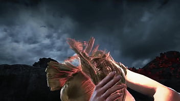 Lili get's stretched by king bikini mod