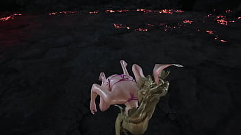 Lili get's stretched by king bikini mod Lili get's stretched by king bikini mod