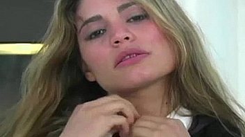 Nylon Wearing Babe Dares You To Jerk Off thumbnail