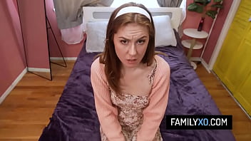 Sexy stepdaughter pov sex with stepdaddy while home alone