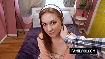 Sexy stepdaughter pov sex with stepdaddy while home alone