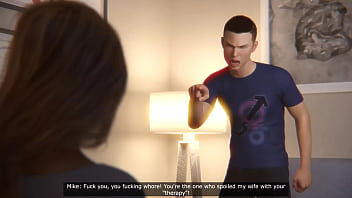 Animated gang bang for horny wife 3d cartoon cuckold story where horny wife have double penetration