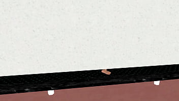 3d animation porn video of a beautiful big breasted girl fingering her pussy