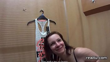 Ravishing czech sweetie gets tempted in the shopping centre and nailed in pov