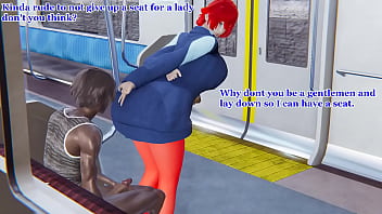 Arezu farts & lets loose on the train ride home