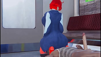 Arezu farts & lets loose on the train ride home