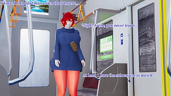 Arezu farts & lets loose on the train ride home