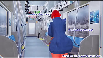 Arezu farts & lets loose on the train ride home