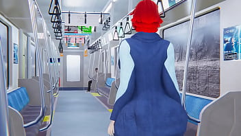 Arezu farts & lets loose on the train ride home