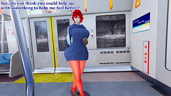 Arezu farts & lets loose on the train ride home