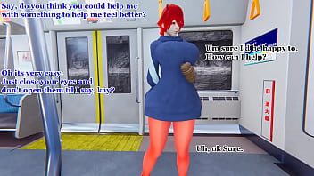 Arezu farts & lets loose on the train ride home