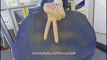 Arezu Farts & Lets Loose On The Train Ride Home thumbnail