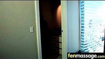 Cute teen babe fantasy fucking on massage table 27