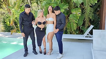 Bts hacemos un intercambio de parejas con amigos parte 1