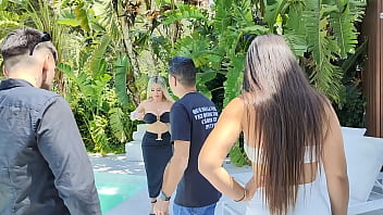 Bts hacemos un intercambio de parejas con amigos parte 1