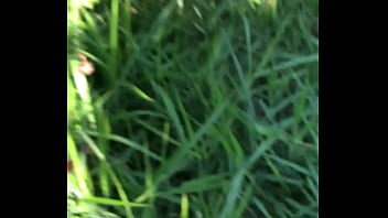 Chamei ele pra entrar no terreno comigo e fodemos no mato