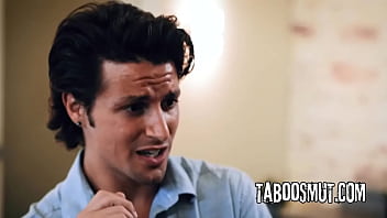 Hot blonde teen gets into threesome with step aunt and her husband