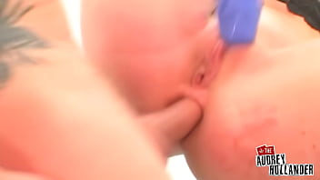 Audrey’s ass stretched as otto pounds her hard in wild anal