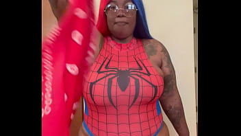 Spider girl shabrim cosplay con stripc until 28
