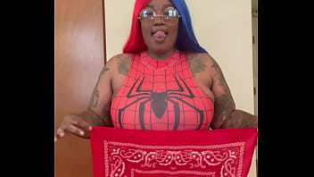 Spider girl shabrim cosplay con stripc until 28