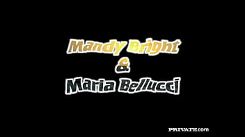 Mandy bright and maria bellucci enjoy sex under the sun