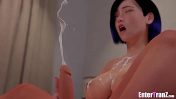 Ts Teen Plays With Her Cock Around Stepdad thumbnail