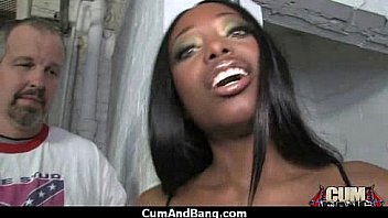 Cum and bang group facial jizz 8