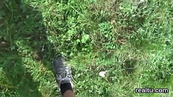 Charming czech teenie gets seduced in the hypermarket and drilled in pov