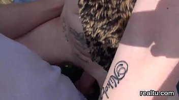 Charming czech teenie gets seduced in the hypermarket and drilled in pov